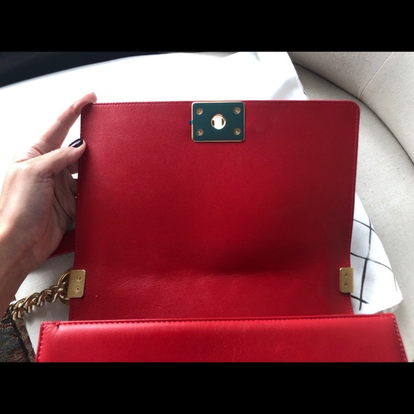 SOLD-Chanel boy bag old medium - Picture 3 of 14